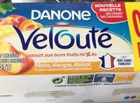 Mängden socker i Velouté - Yaourt aux bons fruits mixés