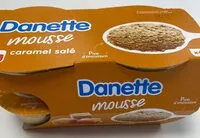 Mängden socker i Danette mousse caramel salé