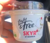 Mängden socker i Skyr light & free