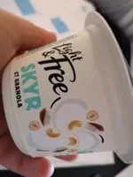 Mängden socker i Skyr & granola