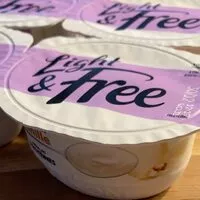 Mängden socker i Light &free