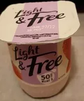 Mängden socker i Light & free fraise