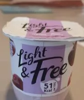Mängden socker i Light & Free - cerise