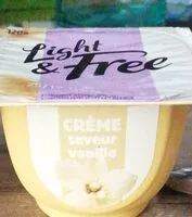 Mängden socker i Crème dessert vanille