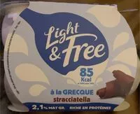 Mängden socker i Yaourt à la grecque Stracciatella