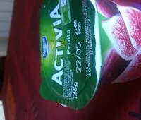 Mängden socker i activia figue