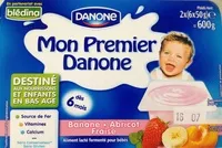 Mängden socker i Mon premier Danone