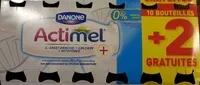 Mängden socker i Actimel + (0 % MG) 10 Bouteilles + 2 Gratuites