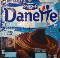 Mängden socker i Danette Noir Extra