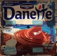 Mängden socker i Danette Chocolat et Lait