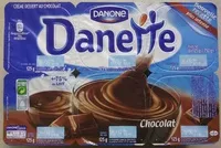 Mängden socker i Danette Chocolat