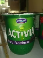 Mängden socker i activia mûre-framboise