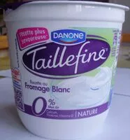 Mängden socker i Taillefine Nature (0 % MG) Recette au Fromage Blanc