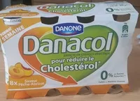 Mängden socker i Danacol Pêche-Abricot