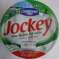 Mängden socker i Jockey Avec du bon lait entier (8 % MG)