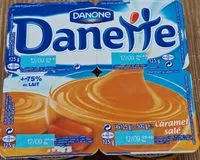 Mängden socker i Danette Caramel Salé