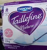 Mängden socker i Yaourt Taillefine nature
