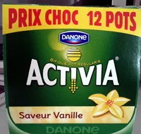 Mängden socker i Activia (Saveur Vanille)