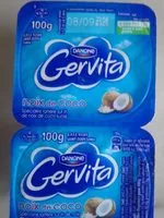 Mängden socker i Gervita noix de coco