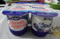 Mängden socker i Recette crémeuse Myrtille