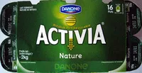 Mängden socker i Activia (Nature) 16 Pots