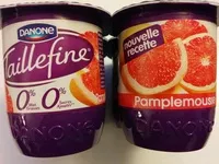 Mängden socker i Taillefine® (0% MG) Pamplemousse (4 pots) 500 g