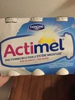 Mängden socker i Actimel