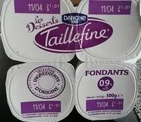 Mängden socker i Taillefine fondants Chocolat de Tanzanie (0,9% M.G)