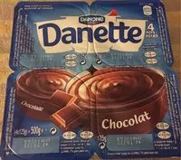 Mängden socker i Danette Chocolate