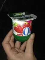 Mängden socker i Activia 0% fraise