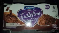 Mängden socker i Taillefine Les Desserts Mousse