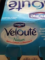 Mängden socker i Velouté Nature