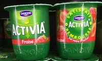 Mängden socker i Activia Fraise