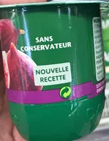 Mängden socker i Activia Fruits Figues