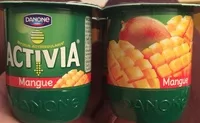 Mängden socker i Activia mangue