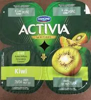 Mängden socker i Activia au bidifus kiwi