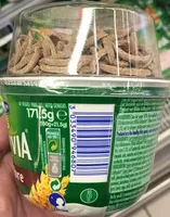 Mängden socker i Activia Fibre