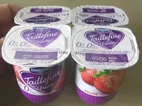 Mängden socker i Taillefine aux Fruits Fraise