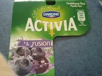 Mängden socker i Activia Fusion Myrtille Açaï