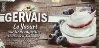 Mängden socker i Le Yaourt sur lit de myrtilles Onctueux et Savoureux (2 x 115 g)