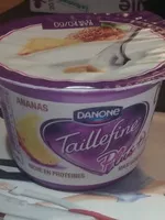 Mängden socker i Taillefine Plus Ananas (0 % MG)