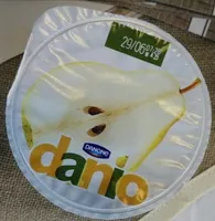 Mängden socker i Danio Poire