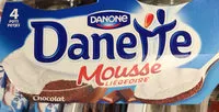 Mängden socker i Danette Mousse Liégeoise Chocolat