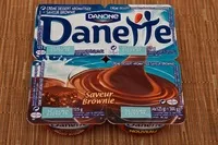 Mängden socker i Danette saveur Brownie