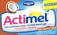 Mängden socker i Actimel goût Noix de Coco
