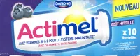 Mängden socker i Actimel Goût Myrtille