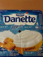 Mängden socker i Danette Le Liégeois Caramel