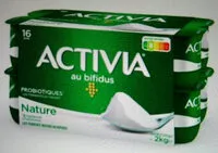 Mängden socker i Activia  probiotiques nature