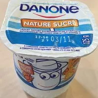 Mängden socker i Yaourt Nature Sucré