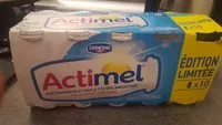 Mängden socker i Actimel nature sucre